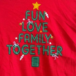 NWOT Fun Love and Plaid set- Christmas holiday Jammies For Your Families